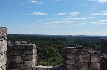 Bacalar Ichkabal Ruins and Boat Tour on the 7 Colors Lagoon