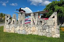 Historical Island Walking Tour WWII Aircraft to Mayan Pyramid