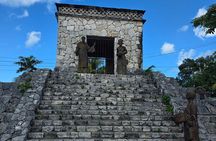 Historical Island Walking Tour WWII Aircraft to Mayan Pyramid
