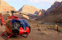 Grand Canyon West Rim Helicopter and Boat Tour by Luxury Car