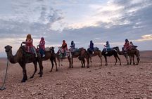 Agafay Desert Camel Ride at Sunset with Dinner