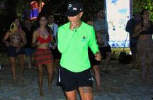 VIP Glow San Juan Salsa Night Experience at Luxury Condado Beach