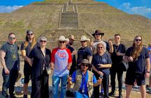 Teotihuacan Pyramids Guided Trip Entry Included and Transport.