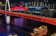 Chongqing City Private Night Tour with Hot Pot Dinner or Massage