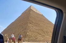 Full Day Giza Pyramids and Grand Egyptian Museum Tour With Lunch