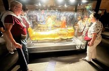full day Giza Pyramids Grand Egyptian Museum Nile Felucca,Bazaar