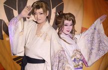 Night town and Cherry Light-up tour and Modern Samurai show