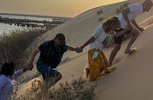 Desert Safari tour to Alasfar Lake in 4WD Jeep