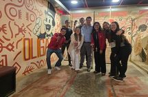 Tejo explosive, salsa and a Colombian rythm