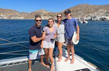 Santorini Catamaran Tour for Cruise Passengers - SKIP THE LINE