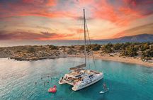 Chrissi: Afternoon Catamaran trip - Dinner, Drinks & Sunset