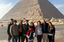 Cairo: Pyramids of Giza with Sphinx & GEM Museum Day Tour