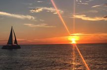 Private Sunset & Dolphin Sightseeing Sail on Lazy Daze Catamaran