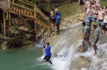 Irie Blue Hole and Secret Falls Adventure from Ocho Rios Port