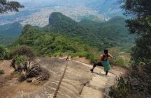 Tijuca Forest Pico Tijuca Trail with waterfall