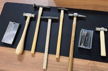 Titanium Art Workshop in Hammered Textures and Iridescent Colors