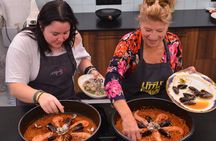 Barcelona Gaudi Walking Tour and Paella Cooking Class