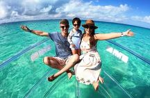 Zakynthos turtle spotting & swimming Tour with fully clear boat