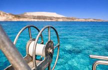 Shared Sunset Cruise from Pollonia to Polyaigos