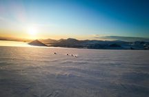 Snowmobiling from Husafell