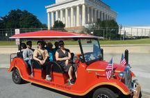 Washington DC Monuments & US History Guided Vintage Cart Tour