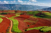 Private Dongchuan Red Land Sightseeing Day Tour from Kunming