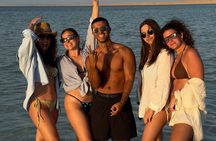 Hula Hula Island Luxury Cruise Snorkeling with Transfer Hurgada