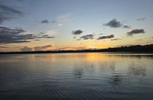 Sunset River Cruise in Hopkins Belize with Drinks and Appetizers