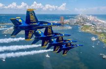Blue Angels Practice on a Private Yacht with Captain