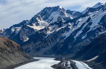 Alps To Ocean Bike Transfer and Tasman Glacier Explorer flight