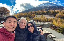 Hidden Fuji drive tour with a Local English speaking guide