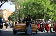 Fiat 500 Photography Tour in Rome by Classic Car