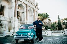 Rome Vintage Fiat 500 Tour with Professional Photoshoot
