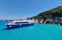 Corfu: Paxos and Antipaxos Cruise with Highspeed Catamaran