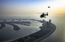 Dubai Helicopter Ride Burj Khalifa Palm Jumeirah and Marina Views