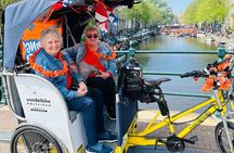 Explore Amsterdam in 75 Minutes – Pedicab Rickshaw City tour