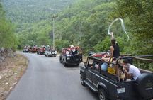 Alanya Sapadere Canyon Jeep Safari with Waterfalls, Splash, Lunch