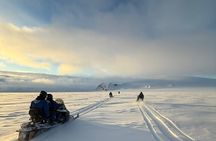 Snowmobile Adventure on Langjökull Glacier with Pickup