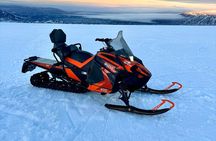 Snowmobile Adventure on Langjökull Glacier with Pickup