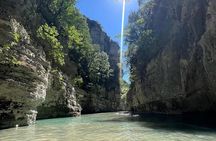 Osumi Canyon walk River Float with Bogova Waterfall with Lunch