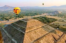 Private Trip of Teotihuacan with Balloon Flight from Mexico City