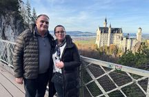 Castles Neuschwanstein and Hohenschwangau from Munich