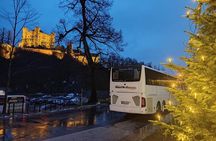 Castles Neuschwanstein and Hohenschwangau from Munich
