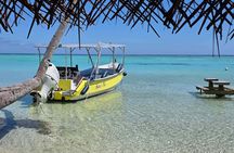 Day discovery of Tahaa vanilla beads rum and snorkeling