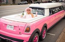 Private Pink Mini Cooper Limo Wine Tour in Fredericksburg