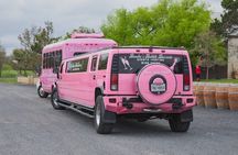 Private Pink Hummer 2 Limo Wine Tour in Fredericksburg