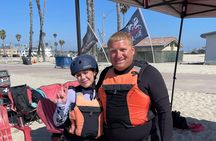 E-Foil Lesson for Two Friends in Southern California