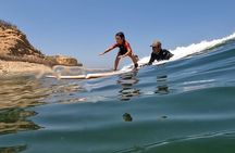 Surf lessons at Punta Veleros Beach
