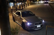 Daikoku Car meet & Tokyo Private JDM Night Tour in 700HP R34 GT-R