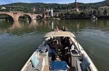 Private boat trip with captain in Heidelberg exclusive and stylish!